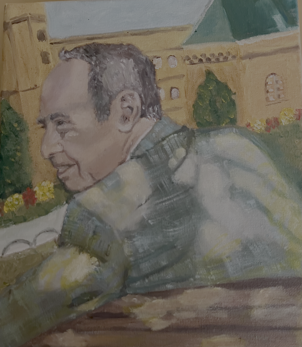 Helen Mill Father Portrait