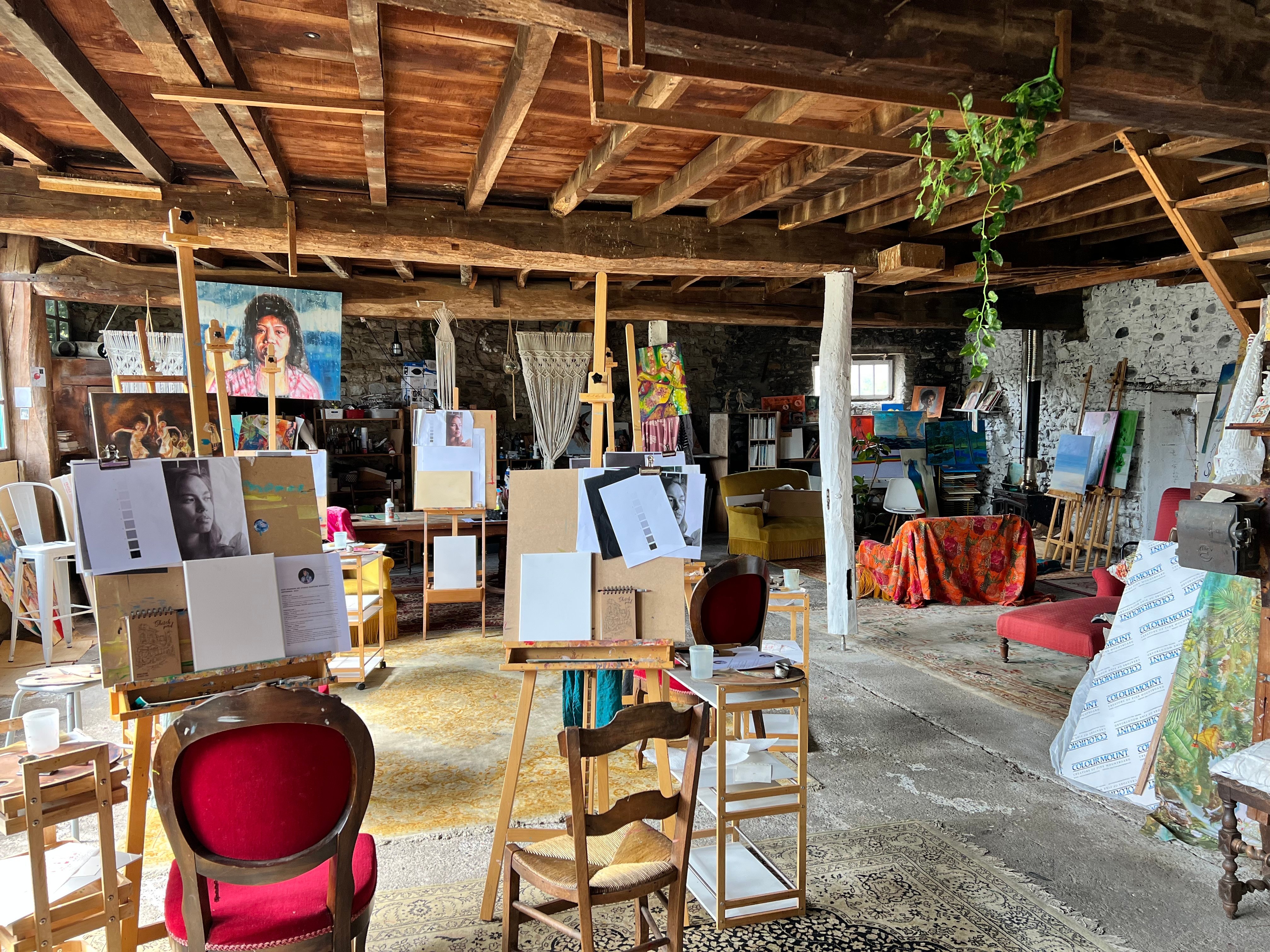 Helen Mill France Painting Course